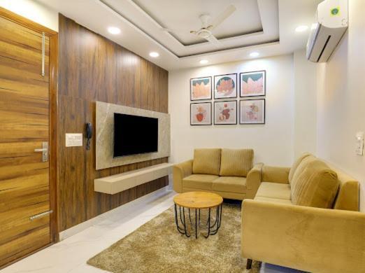 Peacefulhuts Premium 3bhk Near Airport And Manipal Hospital Apartamento *