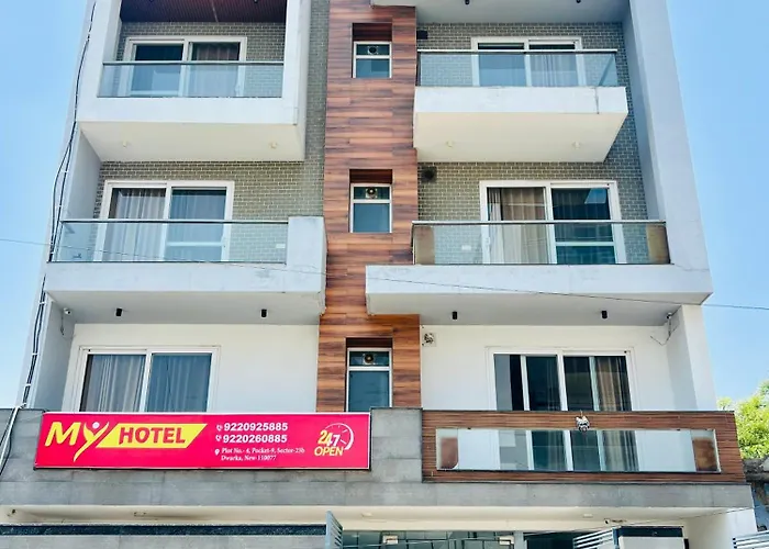 My Hotel Sector 23 Near Yashobhoomi Dwarka