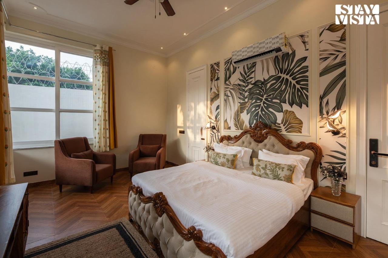 Stayvista's Indraj Manor - Roman-inspired With Posh Interiors, Mesmerizing Garden & Outdoor Fireplace * Nova Deli