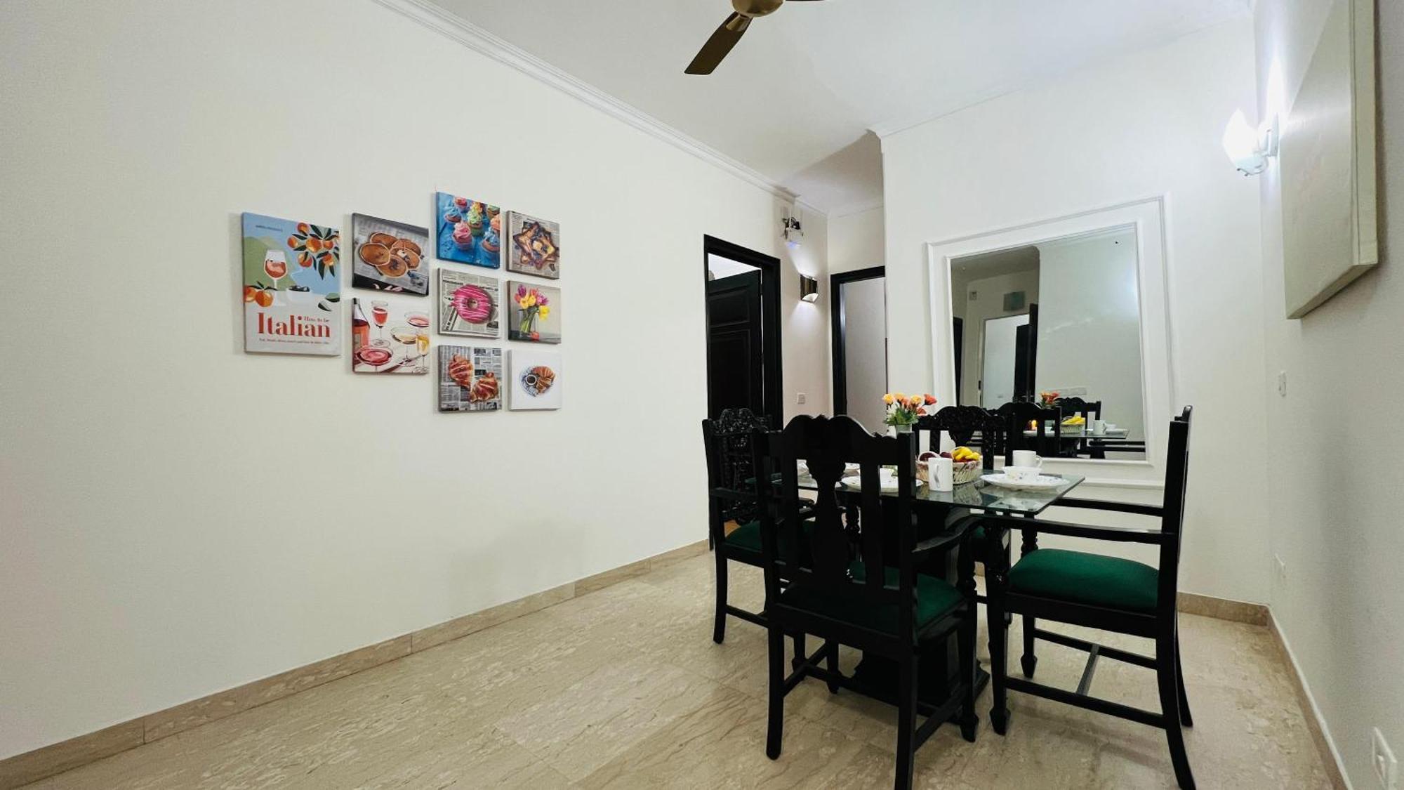 Apartment Bluo Vasant Vihar Pvr - Kitchen, Terrace, Lift