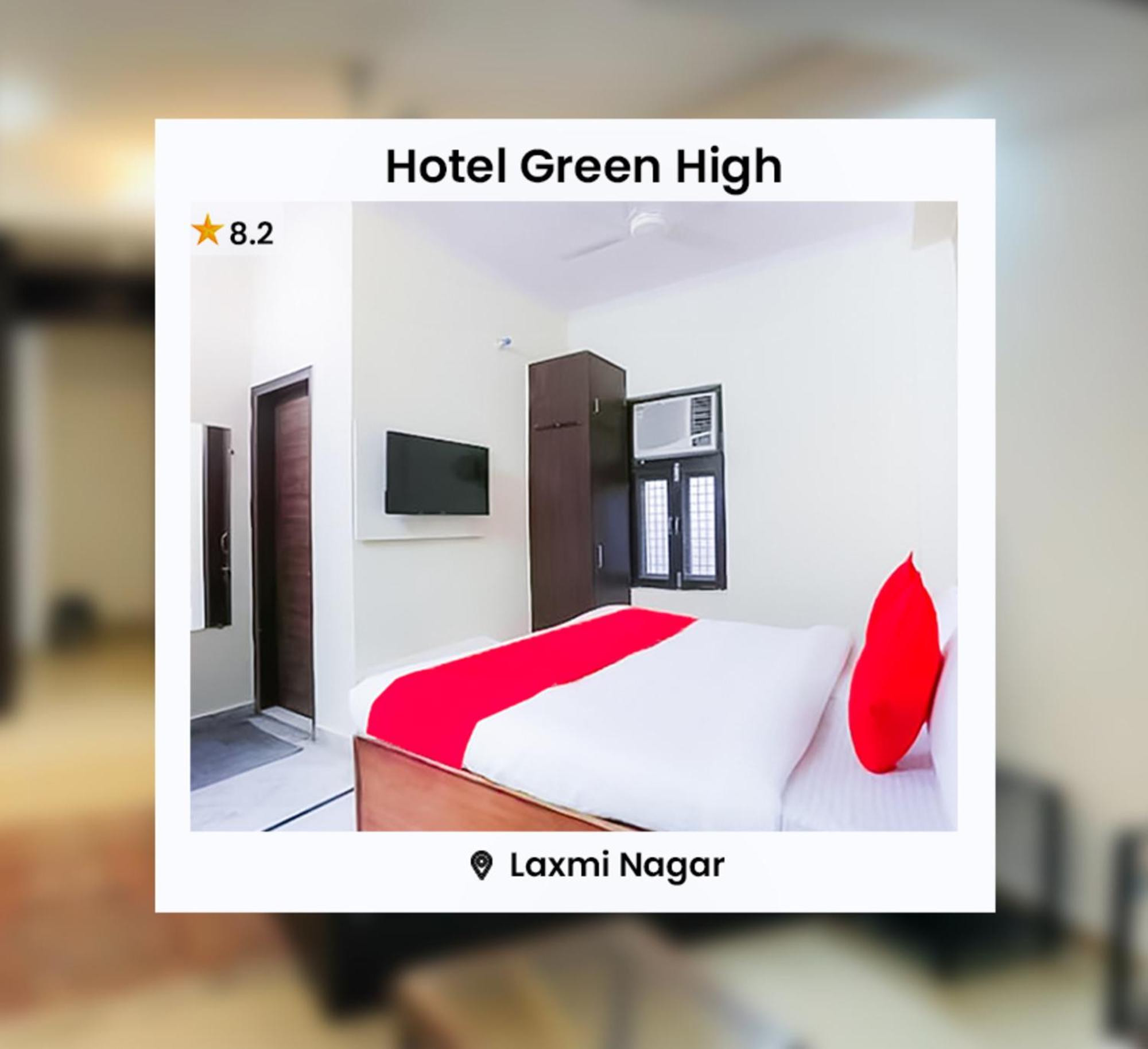 Hotel Roomshala 087 Green High - Laxmi Nagar Near Metro New Delhi
