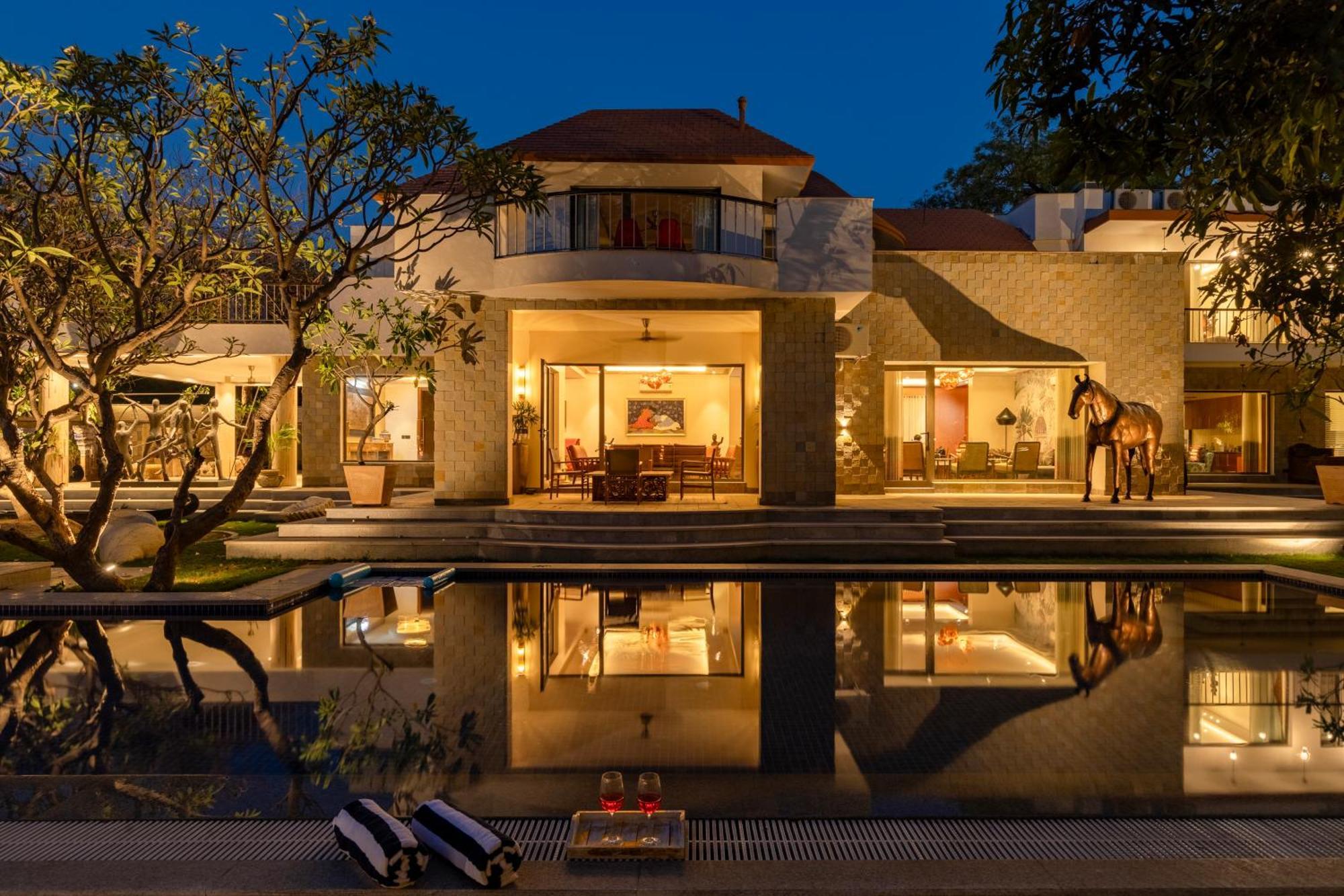 Villa Elivaas Oasis - Luxe 6 Bhk With Pvt Pool *