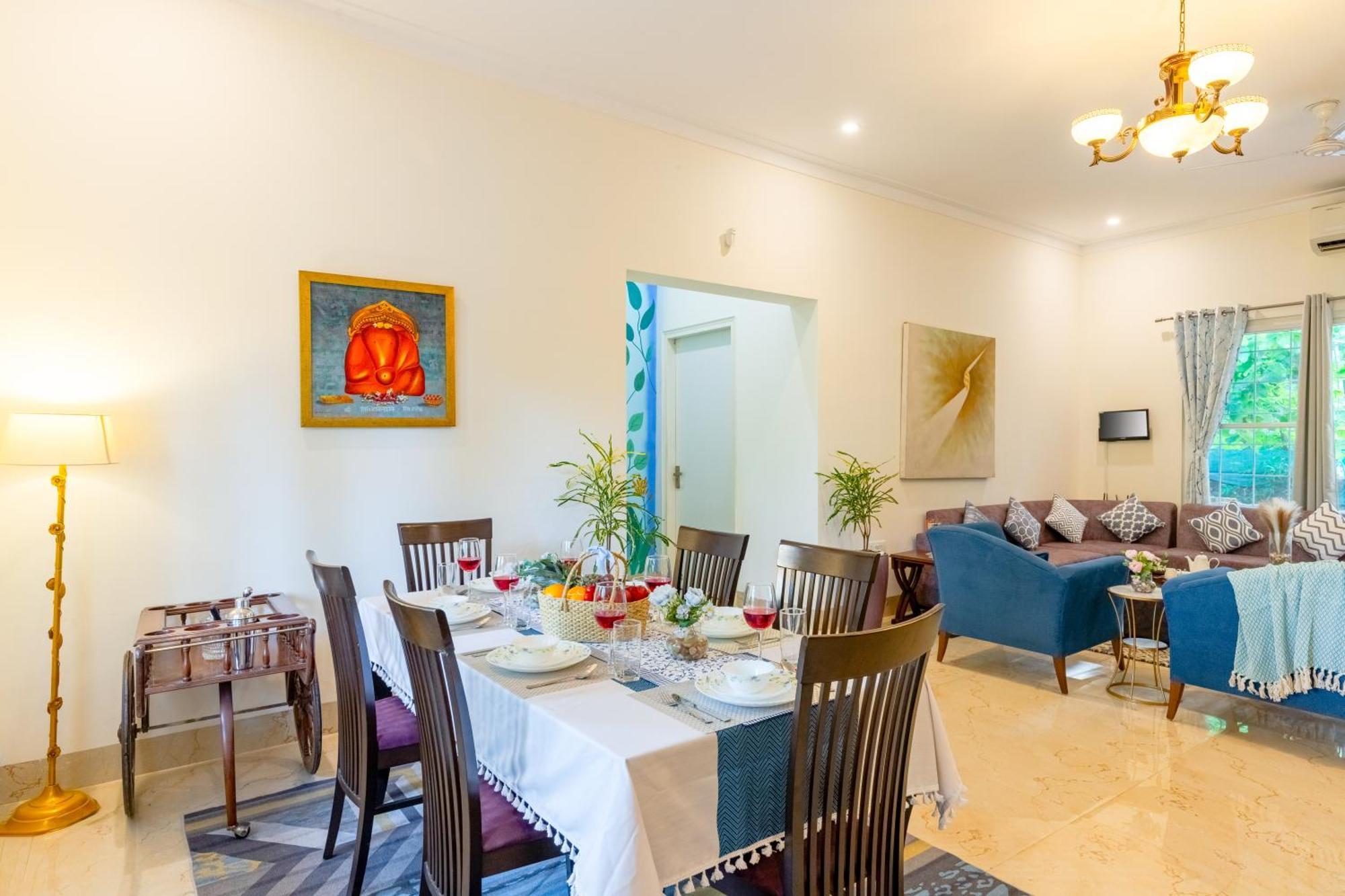Villa Alaya 3 Bhk Pet Friendly With Pvt Pool - Daffodil