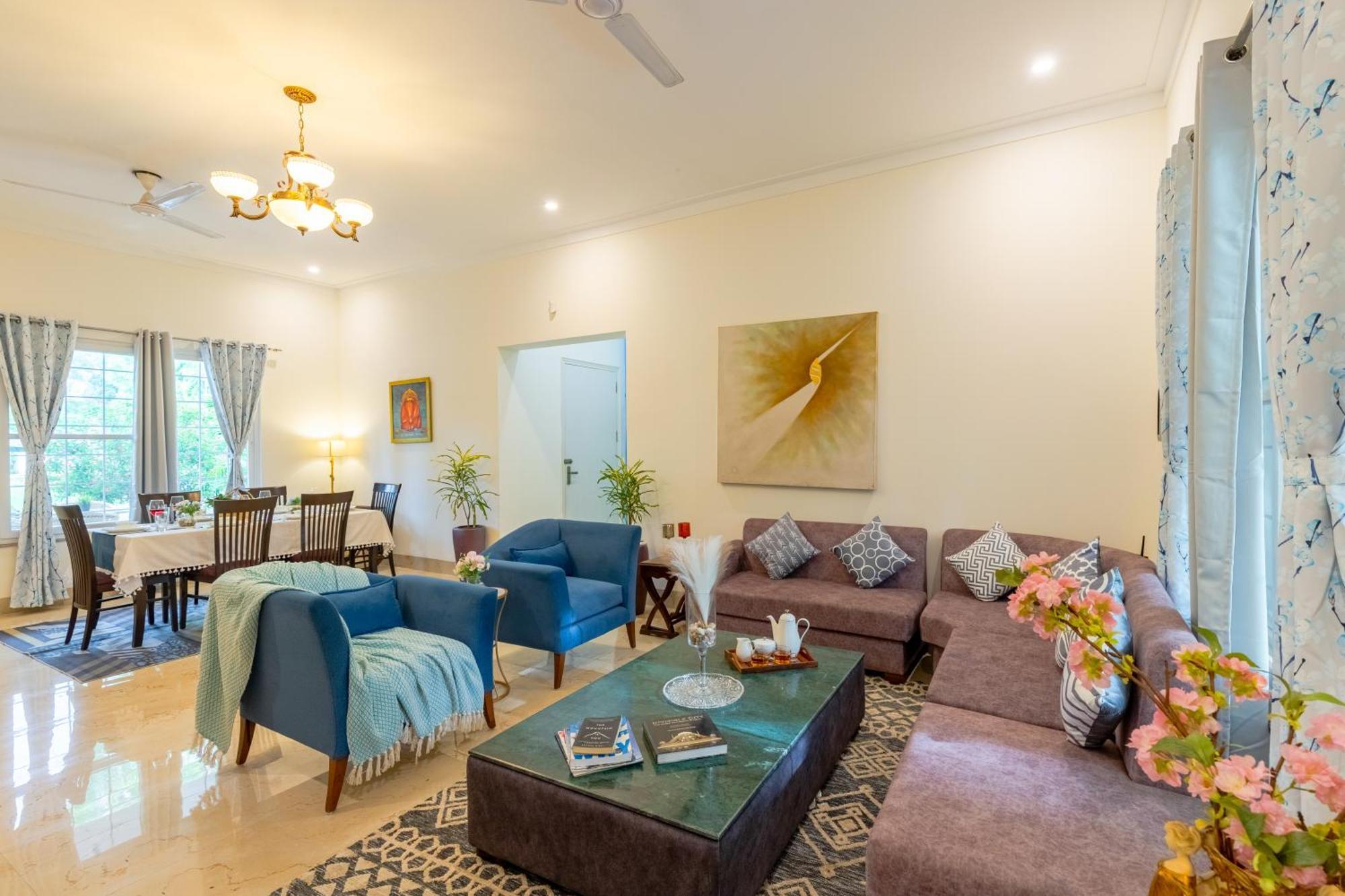 Villa Alaya 3 Bhk Pet Friendly With Pvt Pool - Daffodil