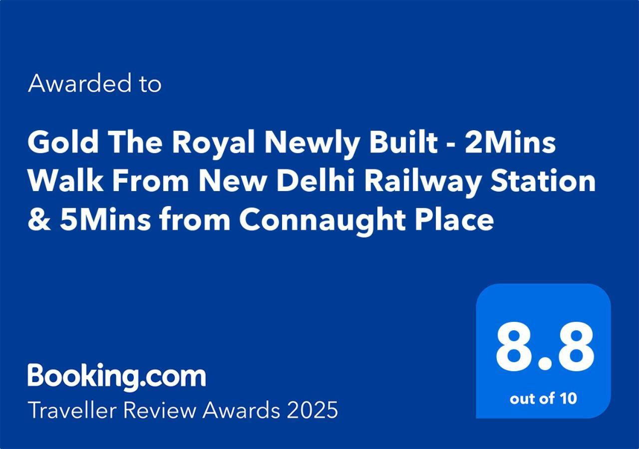 Newly Built Gold The Royal With Rooftop Restaurant - 2mins Walk From Rail Station & 5mins From Connaught Place