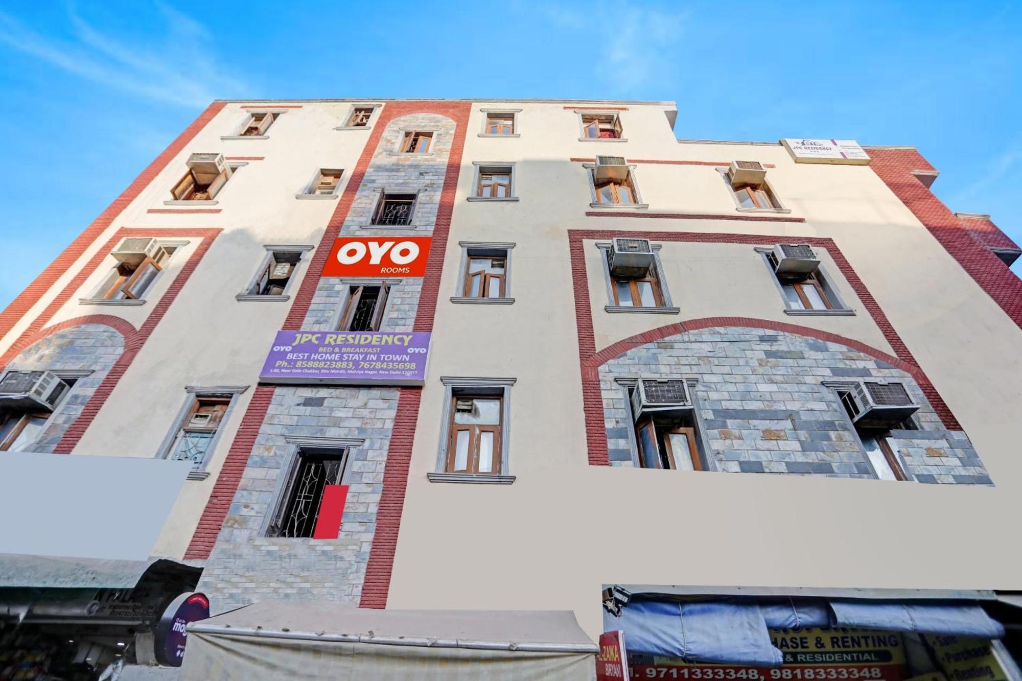 O Jpc Residency Near Dlf Avenue Saket Hotel Nova Deli