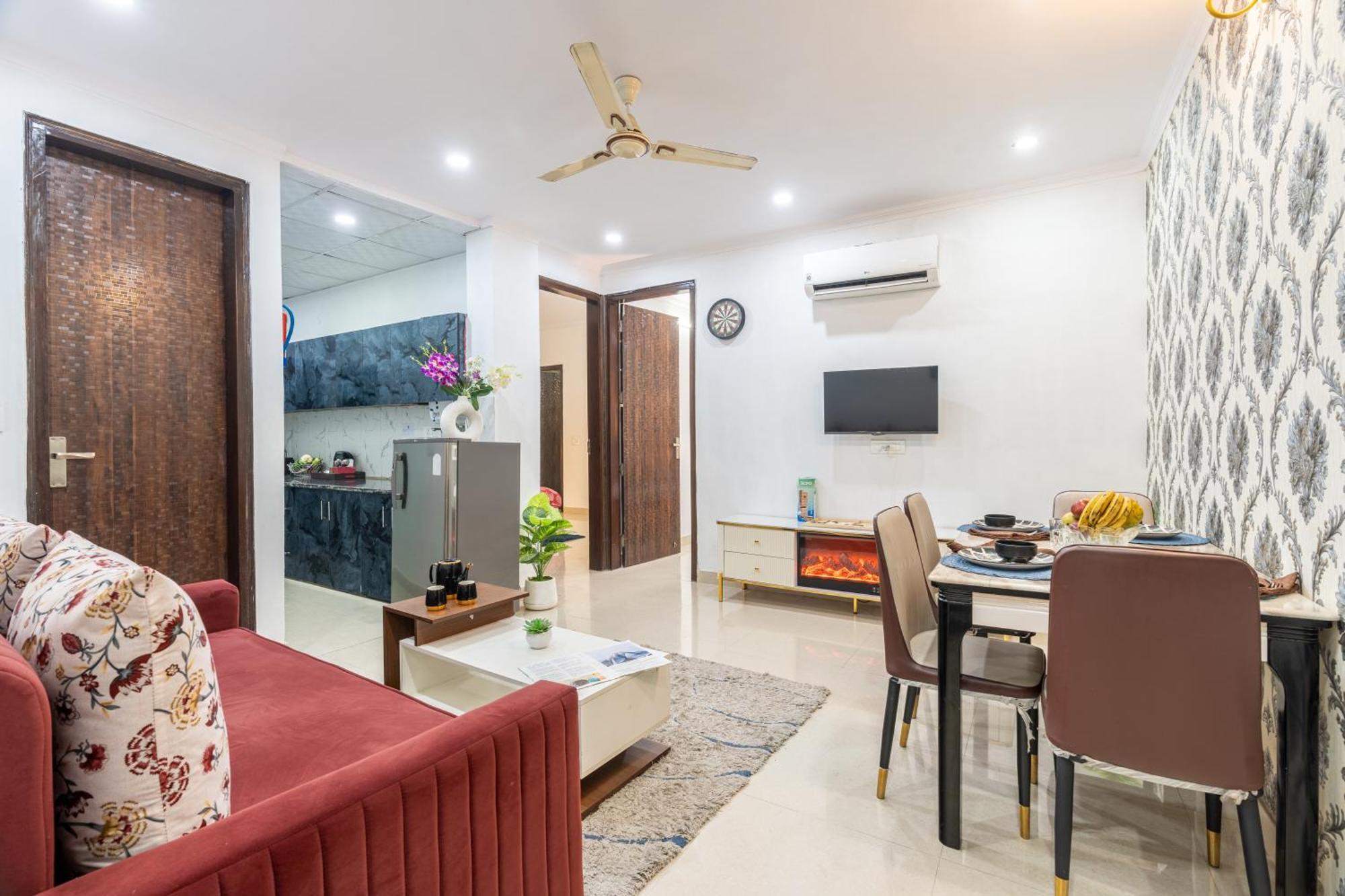 Homlee-vintage 2bhk With Fort/park View * New Delhi