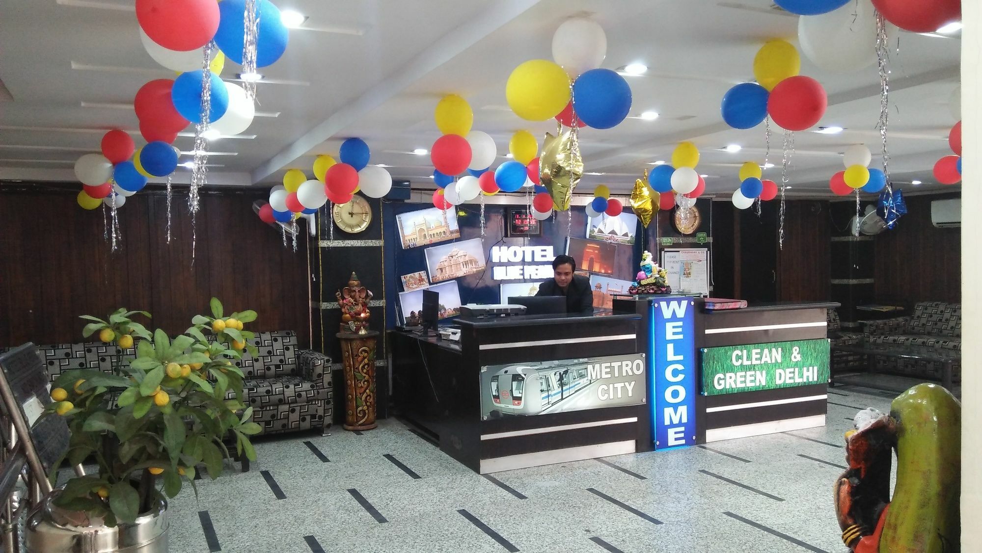 Blue Pearl - Free Airport Pick Up Hotel New Delhi
