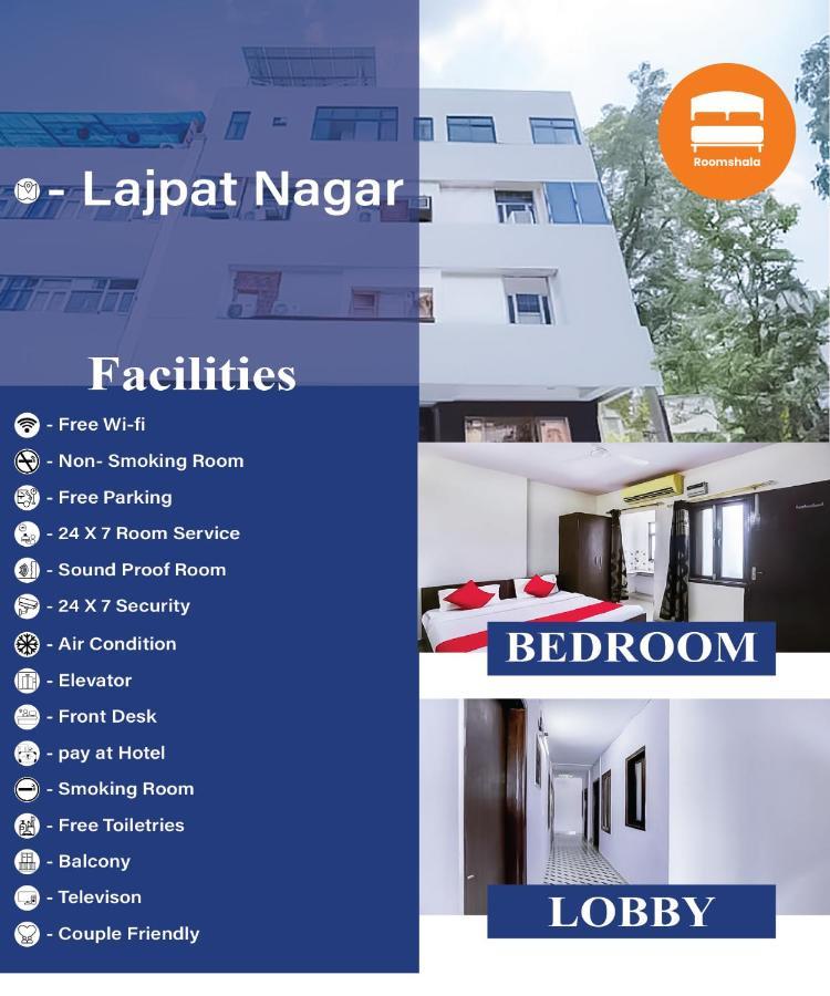 Deluxe In Lajpat Nagar Near Bikanerwala Hotel 3*
